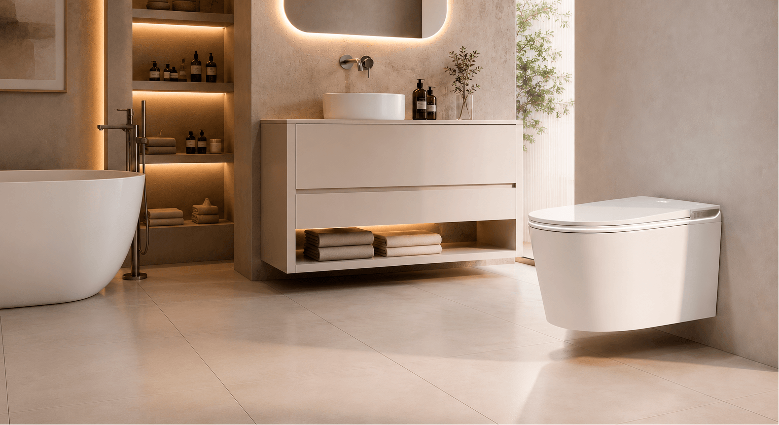 Modernes Badezimmer