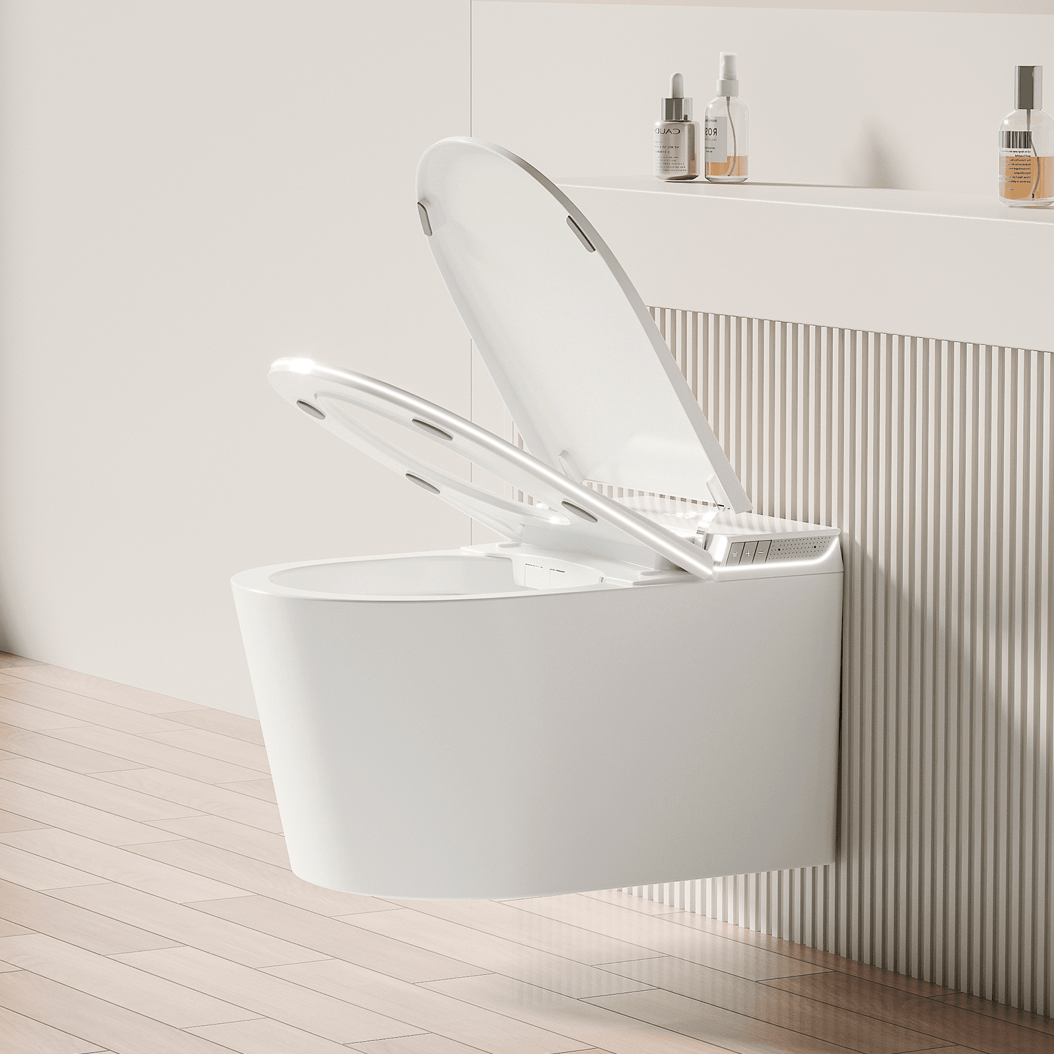 AVINOVA S1 in einem japanisch inspirierten Badezimmer